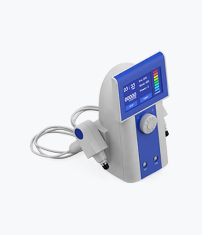 Ảnh tham khảo nhóm thiết bị cho chăm sóc sắc đẹp; có thể khác model demo